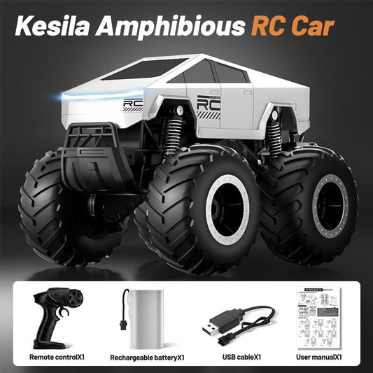 Remote Control Car with Big Wheels, 360° Rotation