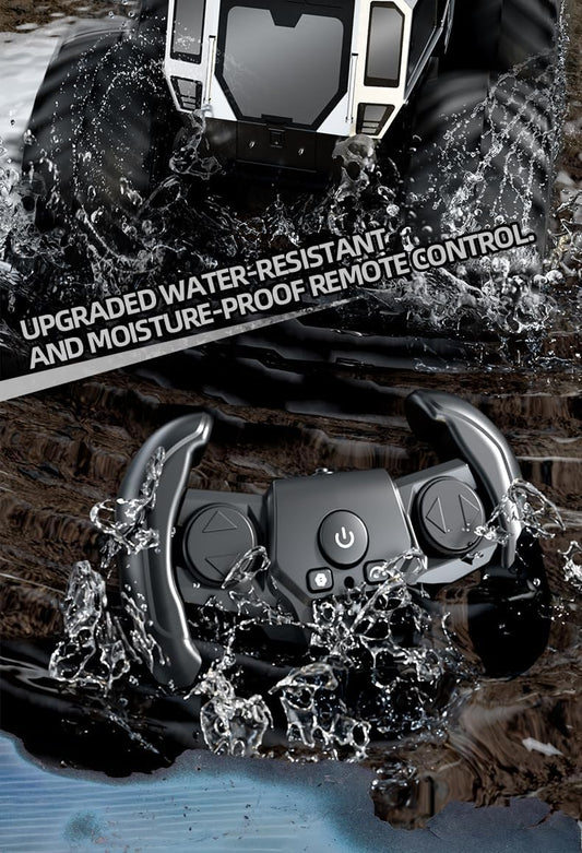 Off-Road All-Terrain Remote Control Car for Kids -Waterproof Stunt Vehicle