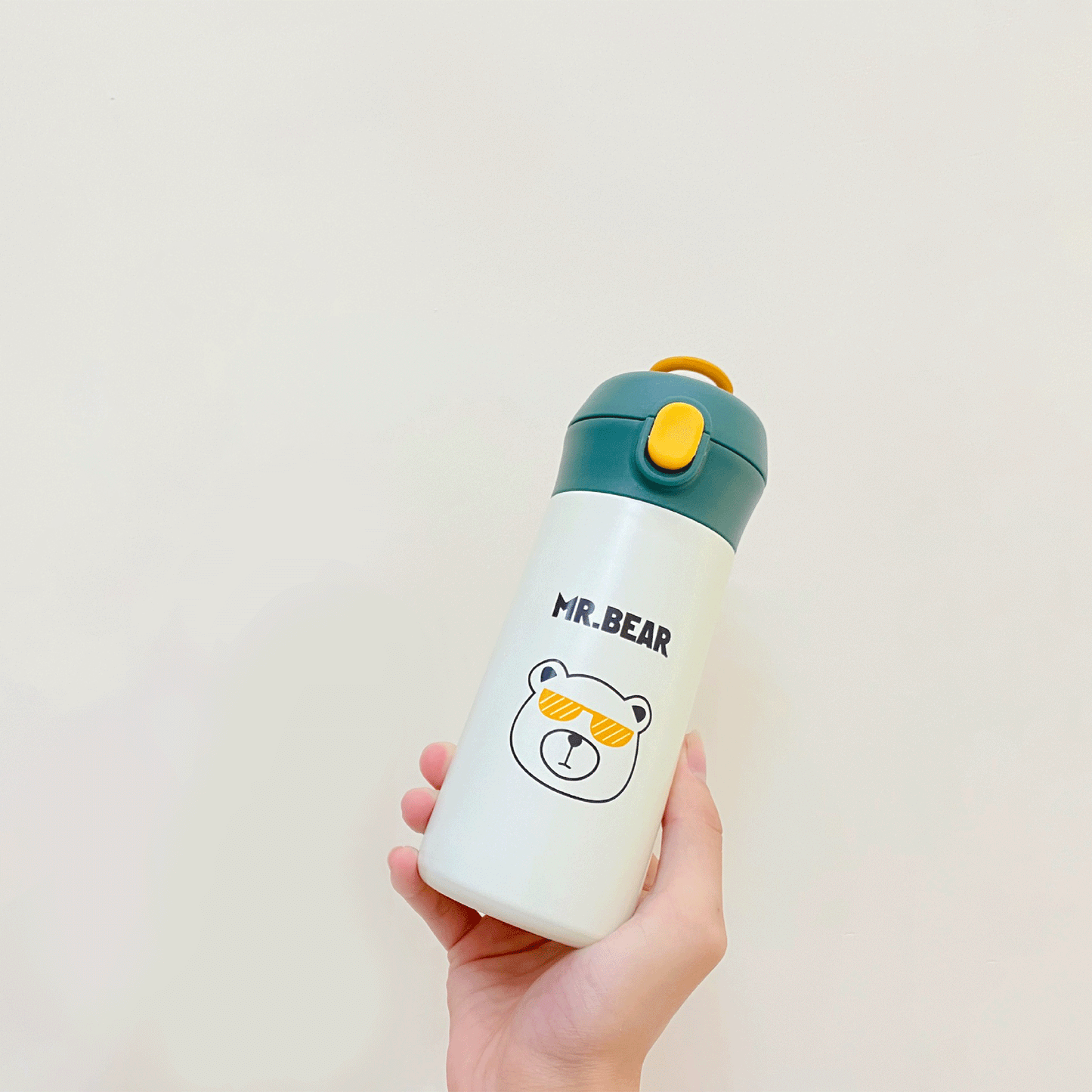 Bear Double Wall Stainless Steel Thermal Water Bottle - Twisoo