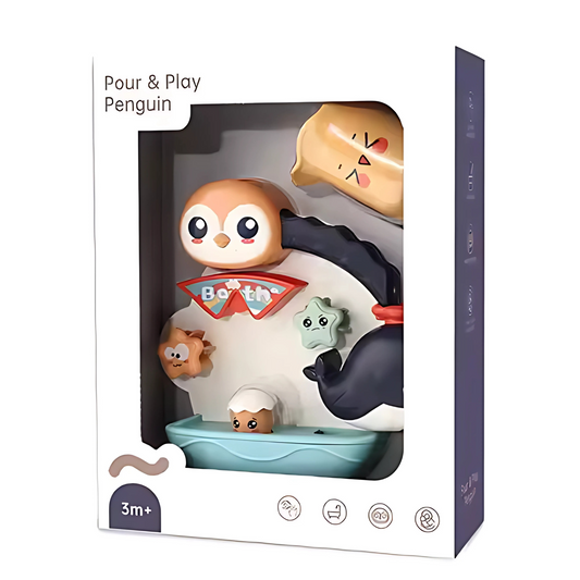 Twisoo Animal Wall Water Bath Shower Toy Set for Toddlers