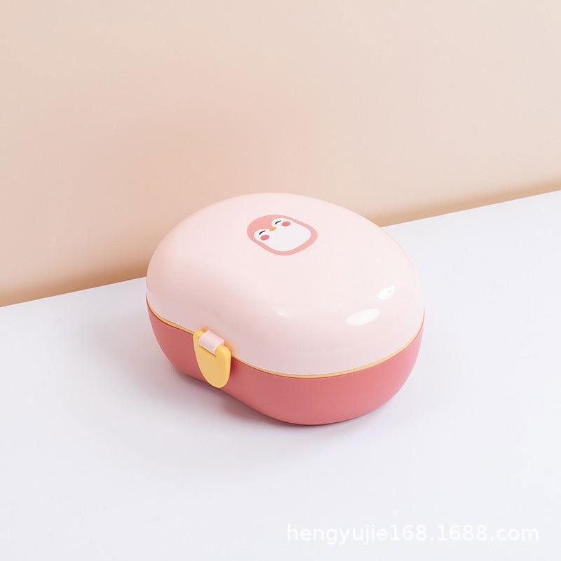 Cute Duck Plastic Lunch Box for Kids 🦆 - Twisoo
