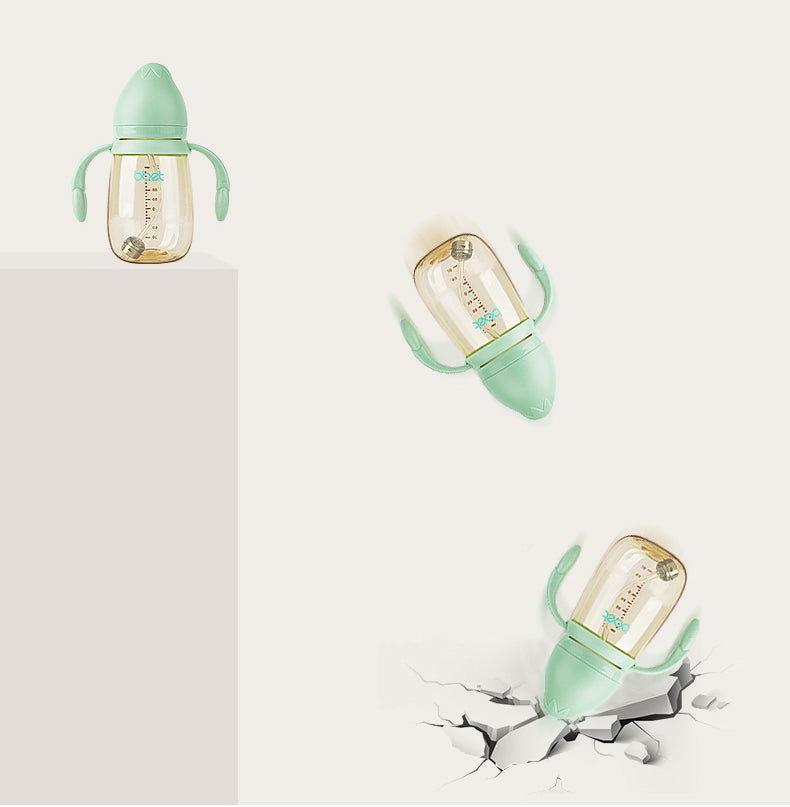 Drop - Resistant PPSU Baby Bottle and 1 - 2 - 3 Sippy Cup - Age 2+ Water Bottle for Children - Twisoo
