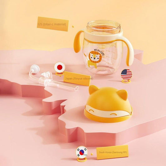 Dual Purpose Sippy Cup for Baby (Water/ Juice/ Milk) - Twisoo