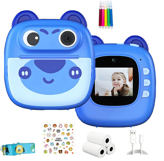 Kids Instant Print Camera Toy -Educational Photography Toy