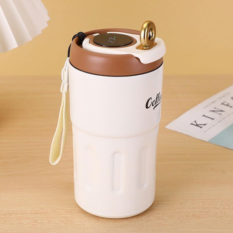 Smart Temperature Stainless Steel Thermo Coffee Cup - Twisoo