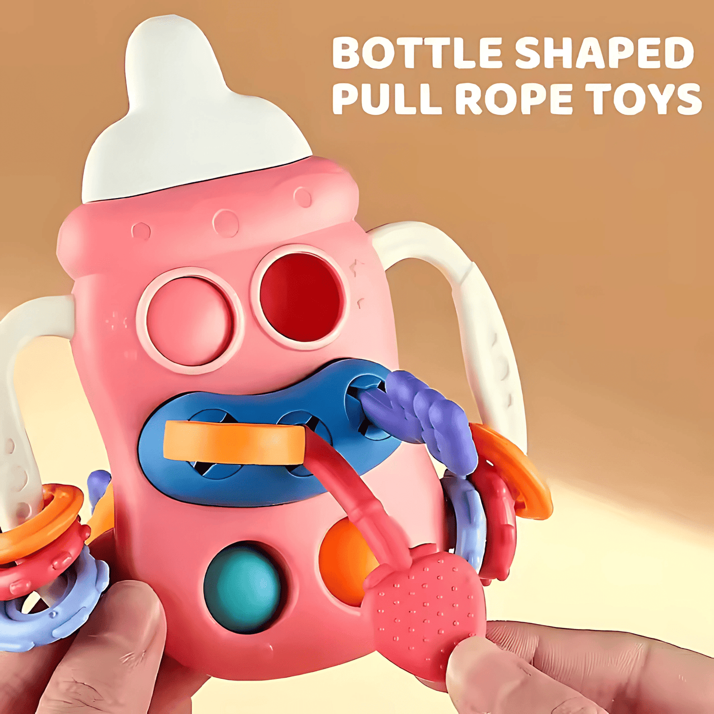 Twisoo Baby Sensory Pull Toy – 18M+ , Early Education Toy for Toddlers - Twisoo