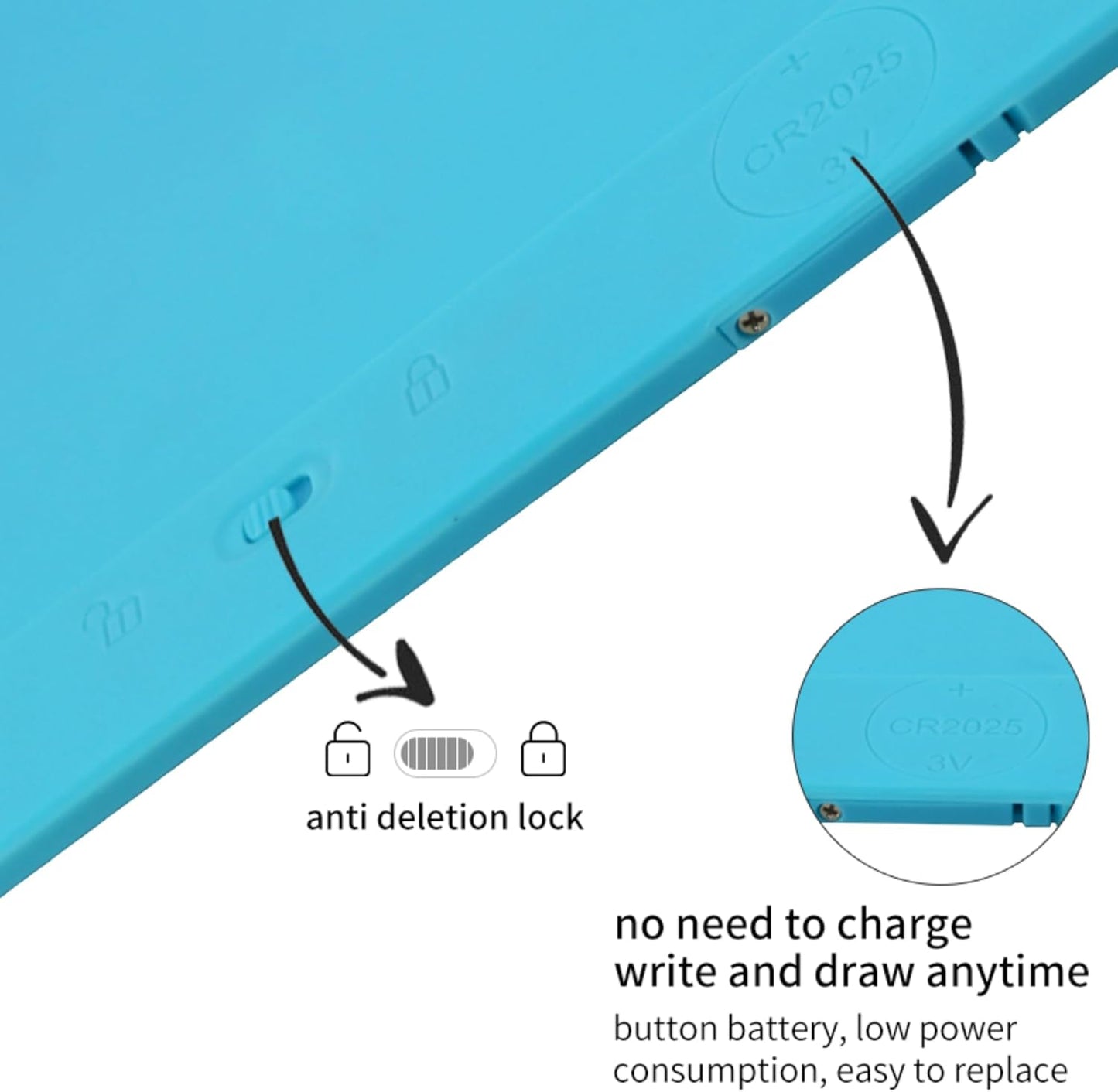 LCD Writing Tablet 10 Inch & 12 Inch Digital Drawing Board for Kids