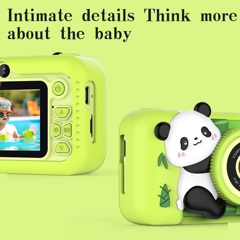 Dual HD 1080P Kids Camera Toy with Video Recording and Games
