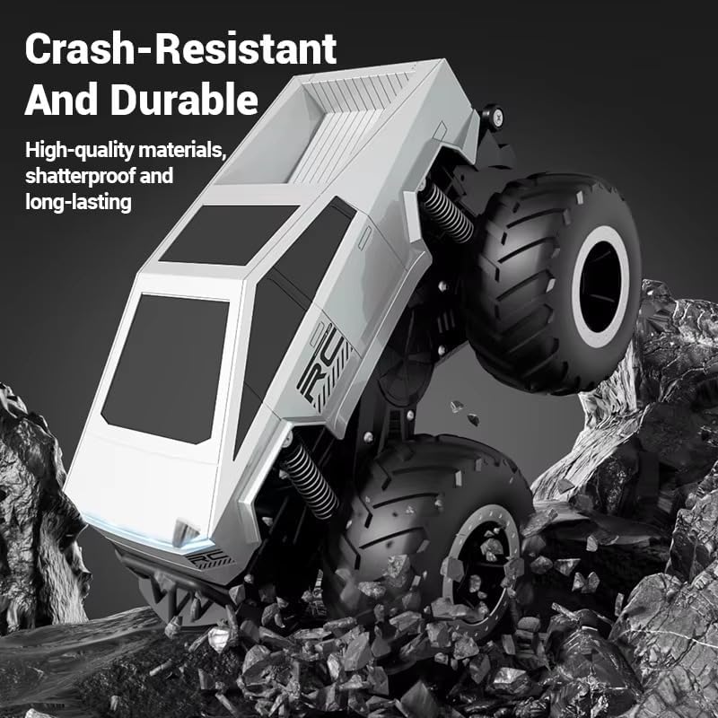 Remote Control Car with Big Wheels, 360° Rotation