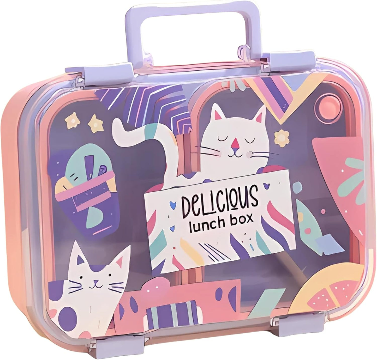 Microwavable Plastic Lunch Box 850ml