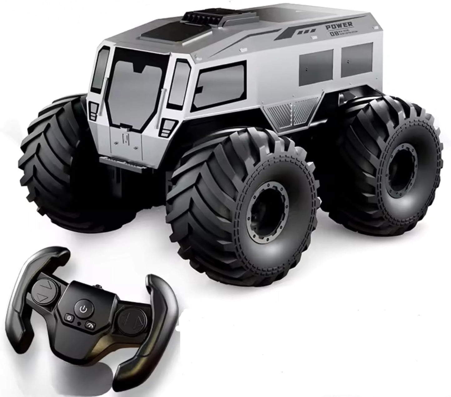 Off-Road All-Terrain Remote Control Car for Kids -Waterproof Stunt Vehicle