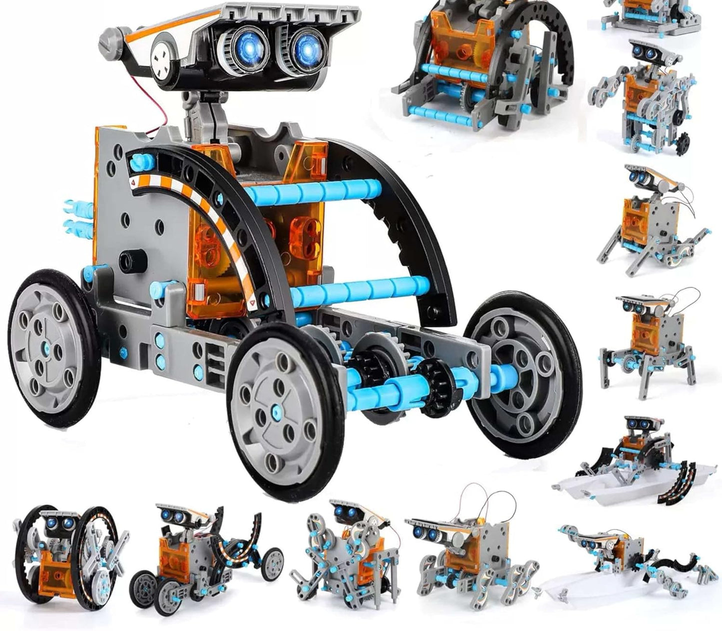 DIY Building Solar Robot Toy for Kids - Creative Experiment Toy