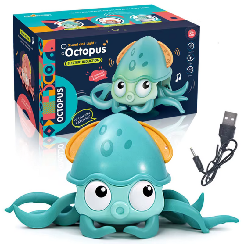 Rechargeable Dancing Octopus Toy for Babies