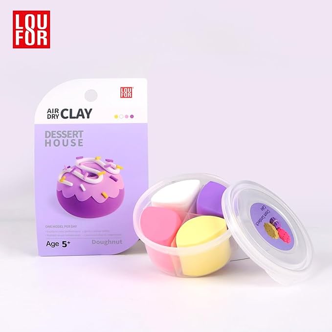Loufor Air Dry Clay Kit for Kids – 12 Colors