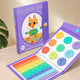 Math Manipulatives Fraction Tiles &amp; Circles for Kids