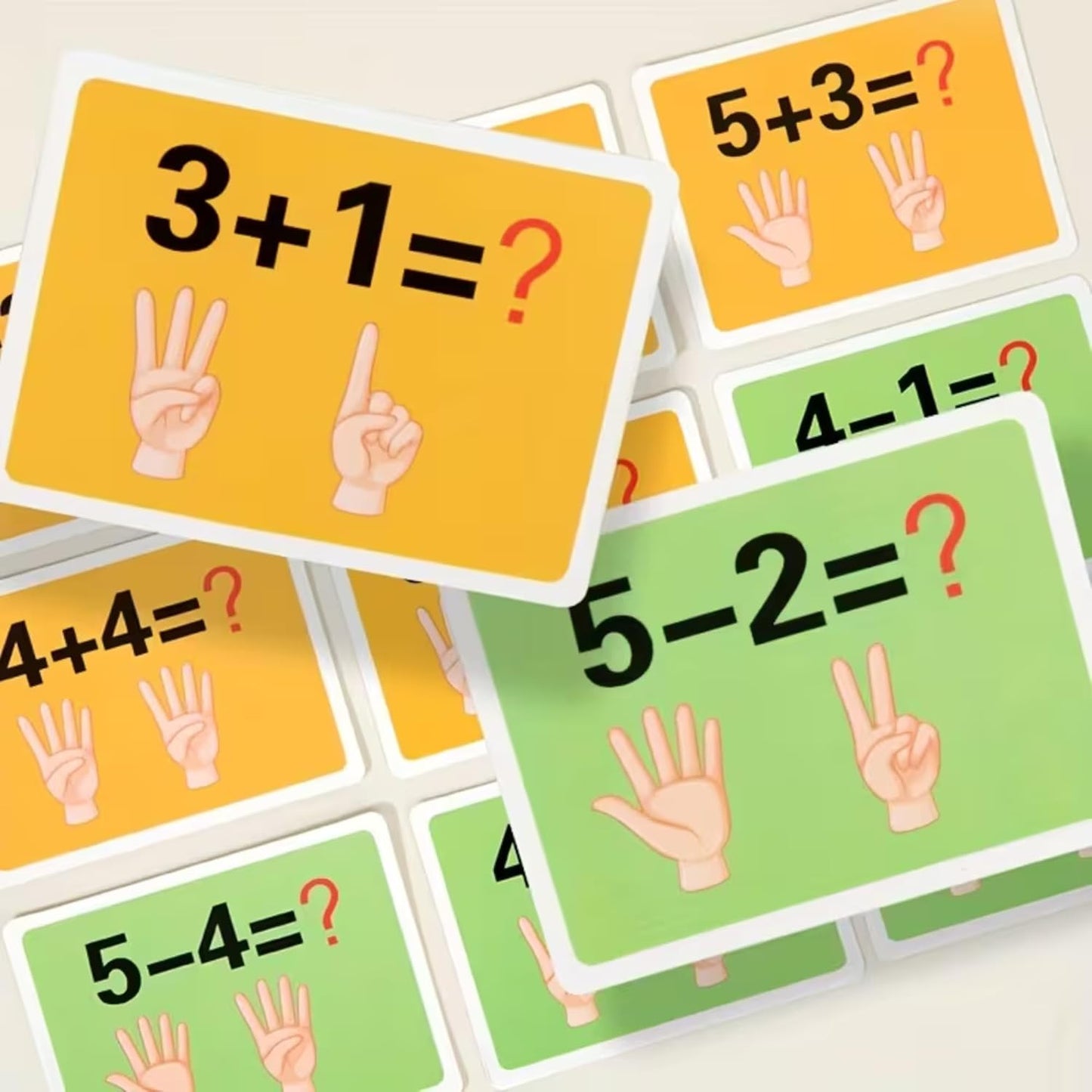 Montessori Wooden Educational Finger Counting Math Game For Toddlers
