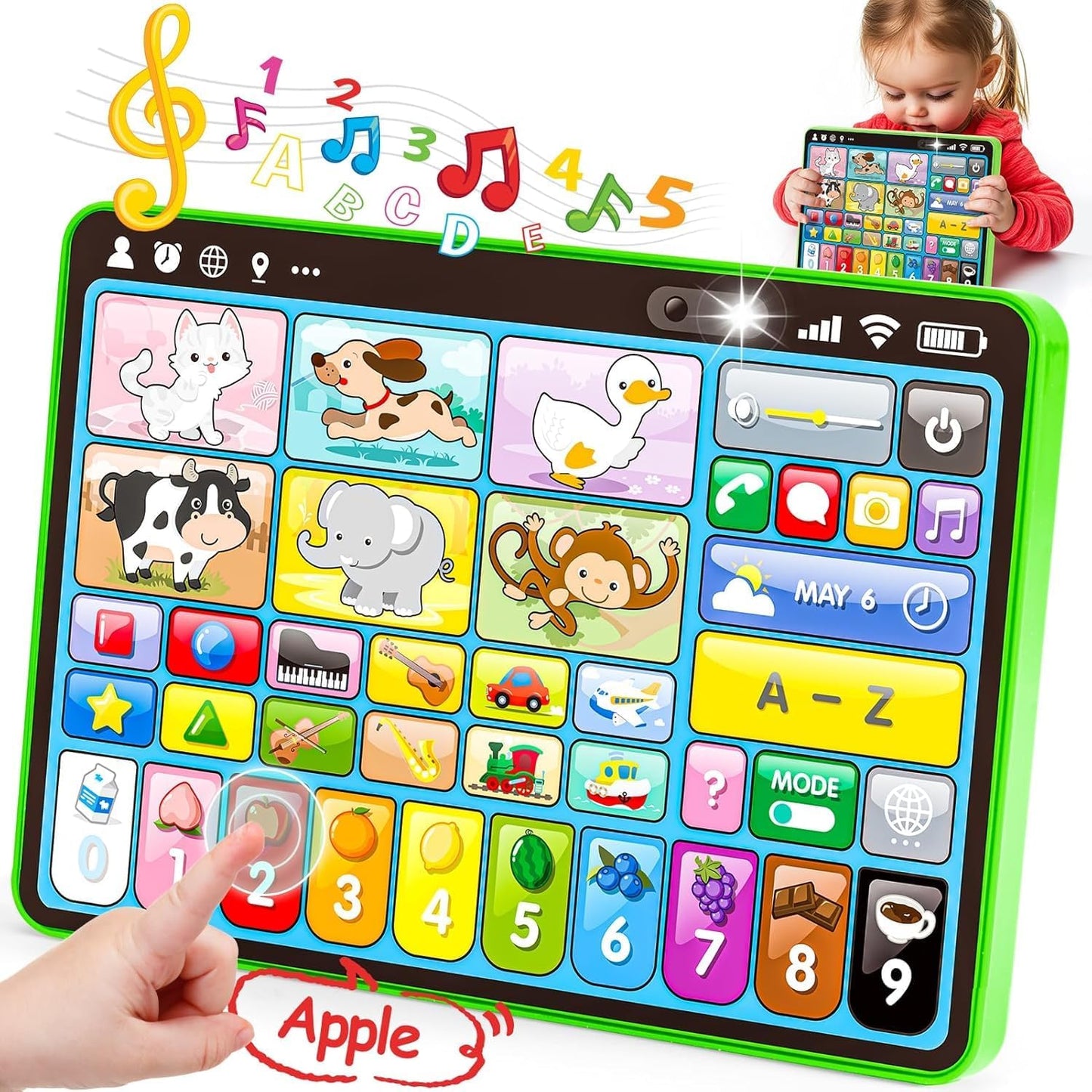Multifunctional Learning Tablet for Kids - Educational Preschool Toy
