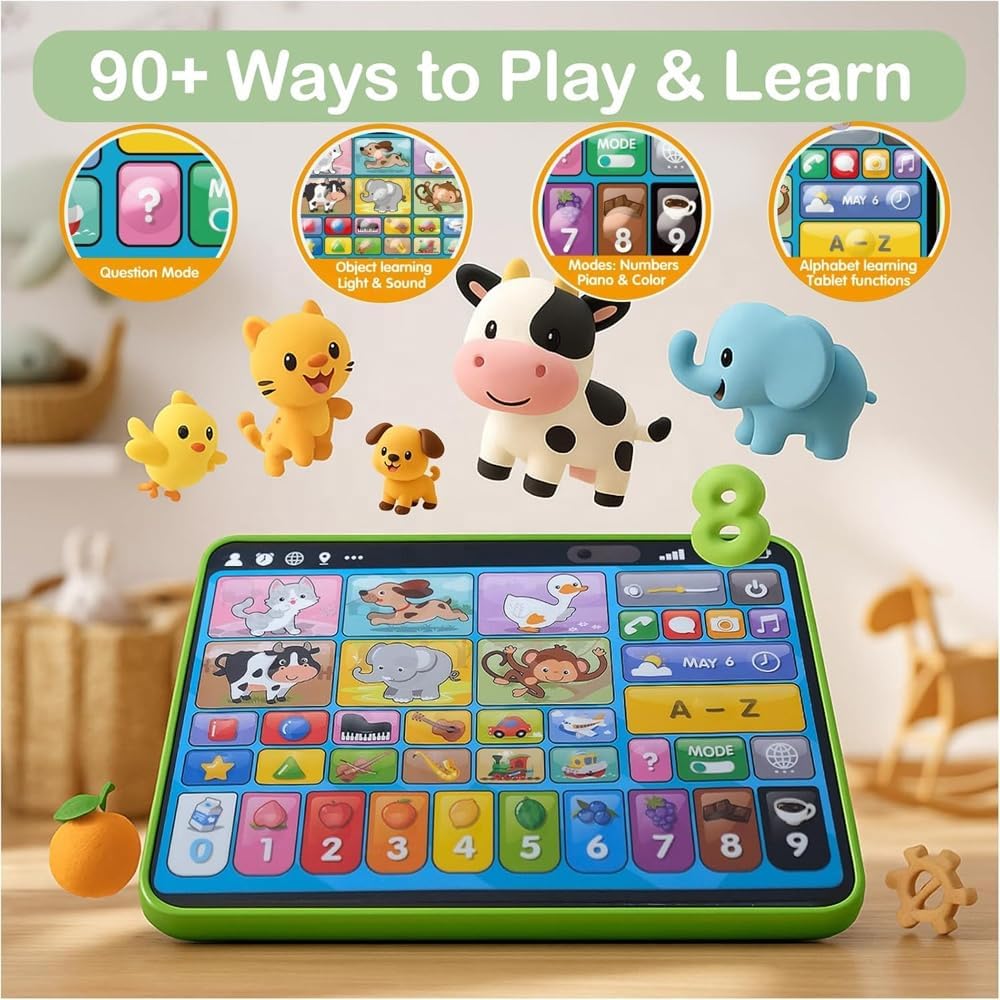 Multifunctional Learning Tablet for Kids - Educational Preschool Toy