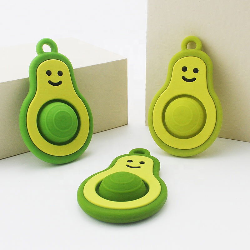 New Baby Teether- Avocado Design - Twisoo