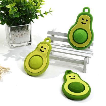 New Baby Teether- Avocado Design - Twisoo