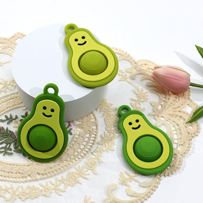 New Baby Teether- Avocado Design - Twisoo