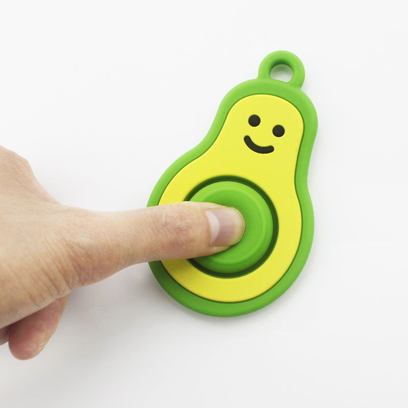 New Baby Teether- Avocado Design - Twisoo