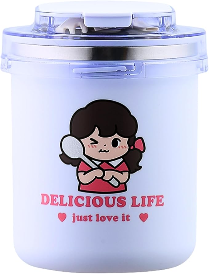 Portable Stainless Steel Soup & Breakfast Cup 500ml