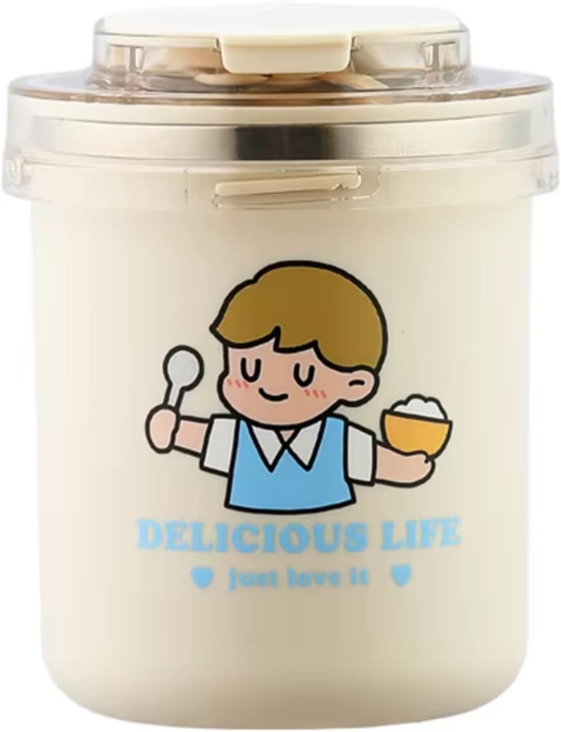 Portable Stainless Steel Soup & Breakfast Cup 500ml