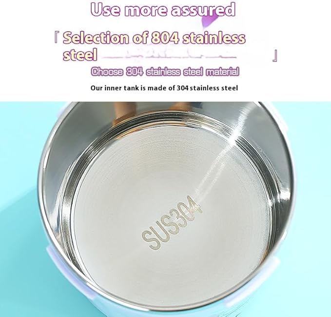 Portable Stainless Steel Soup & Breakfast Cup 500ml