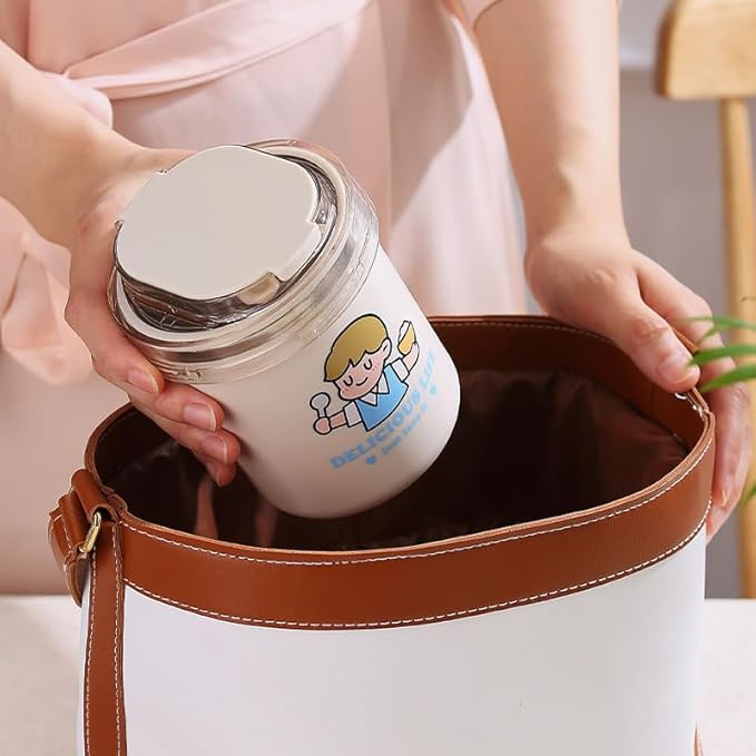 Portable Stainless Steel Soup & Breakfast Cup 500ml