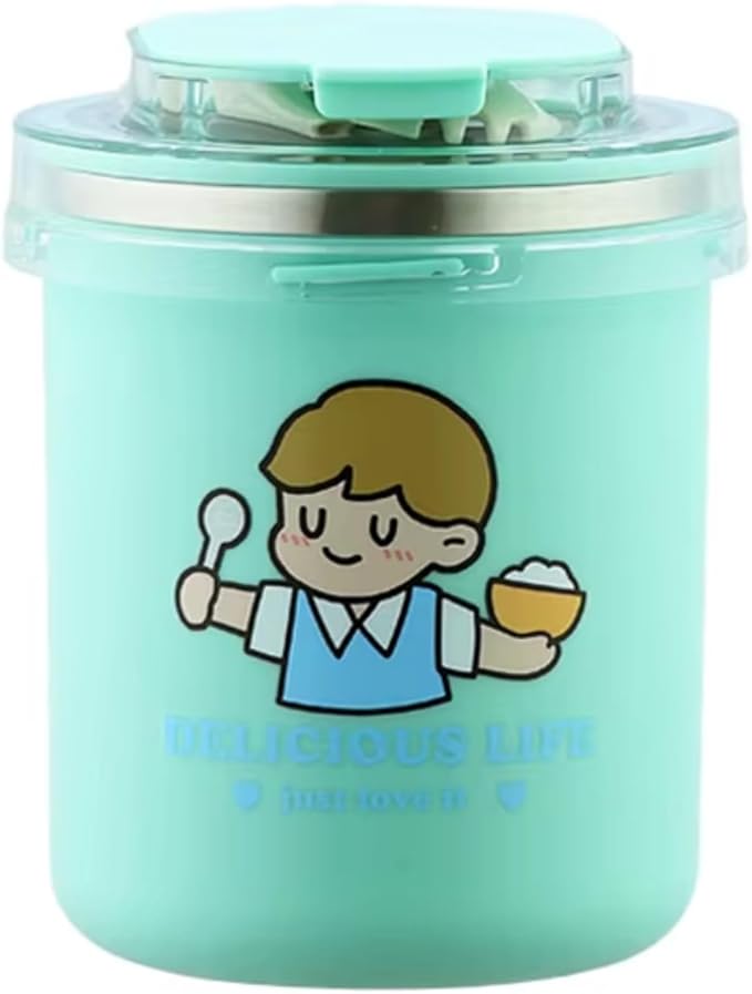 Portable Stainless Steel Soup & Breakfast Cup 500ml