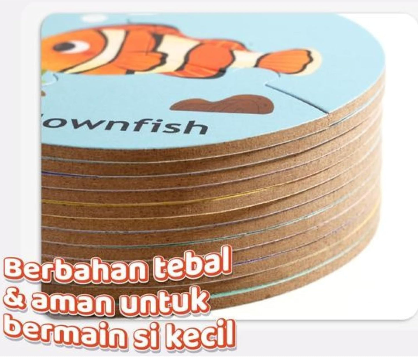 Children Educational Wooden Puzzle Toy 36-Piece (Forest & Ocean)