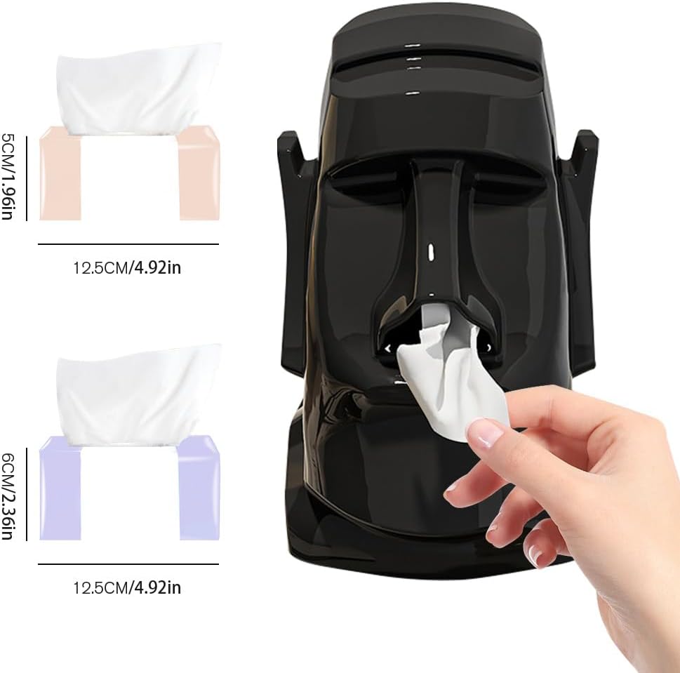 Twisoo Modern Plastic Tissue Box –