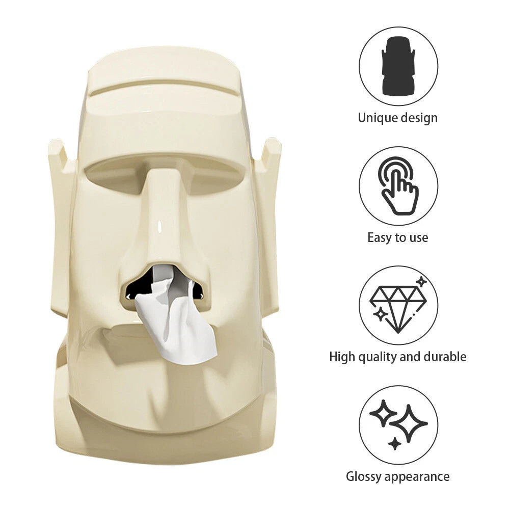 Twisoo Modern Plastic Tissue Box –