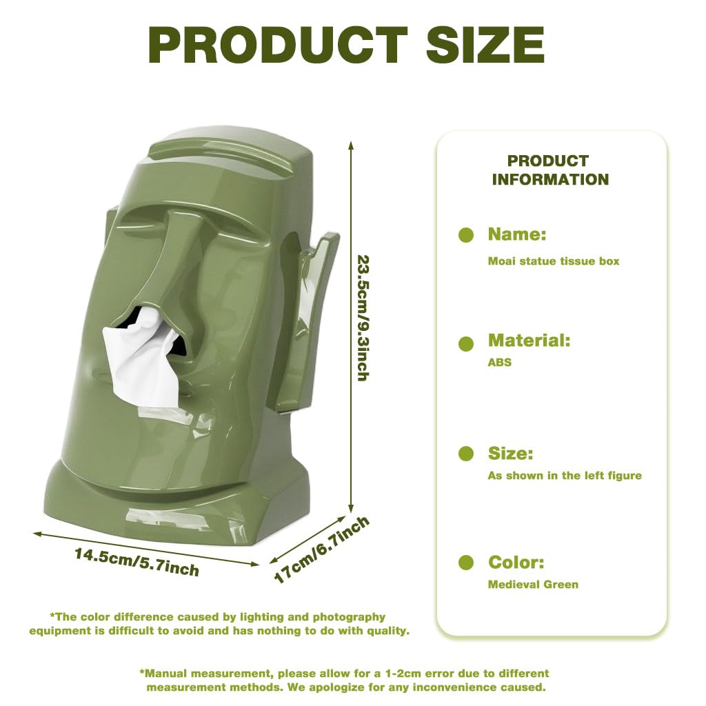 Twisoo Modern Plastic Tissue Box –