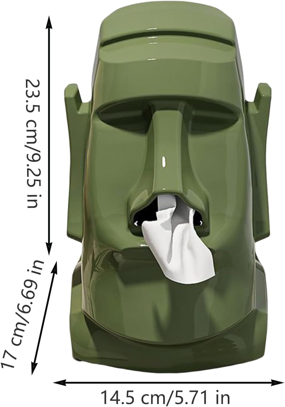 Twisoo Modern Plastic Tissue Box –