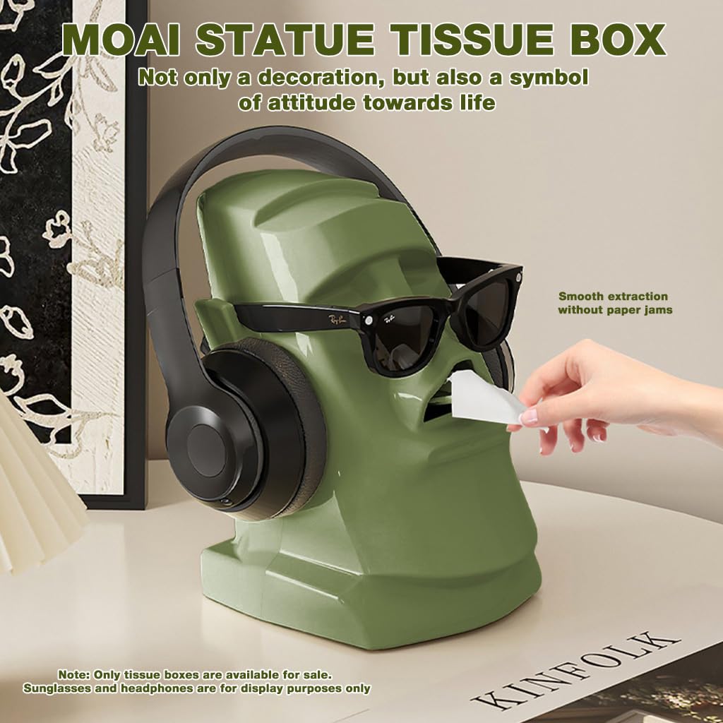 Twisoo Modern Plastic Tissue Box –