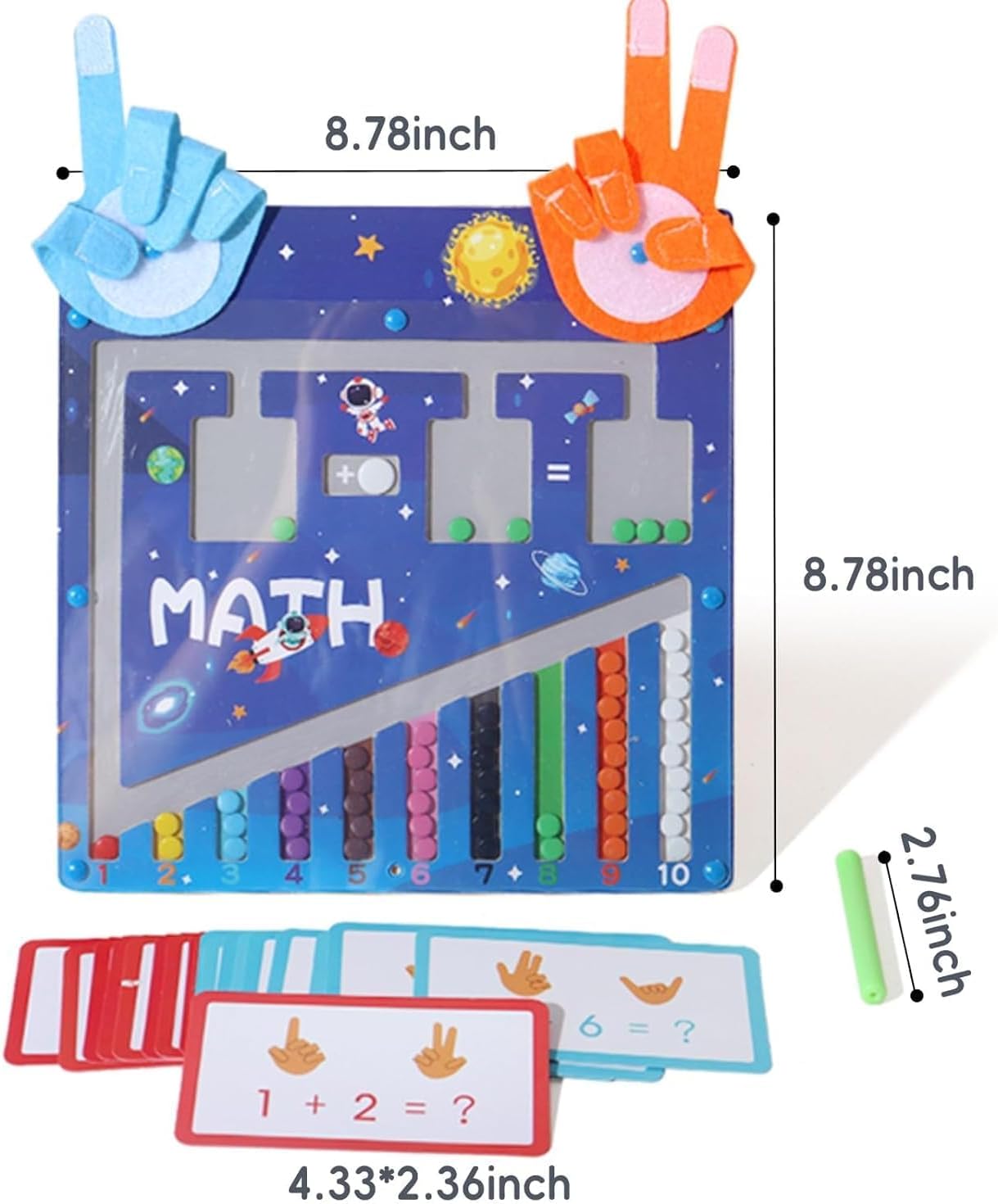 Magnetic Bead Maze Game for Kids – Wooden Montessori Learning Toy