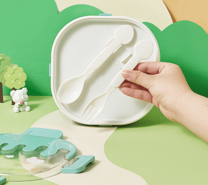 Kids Ice Cream - Bento Stainless Steel Lunch Box - Twisoo
