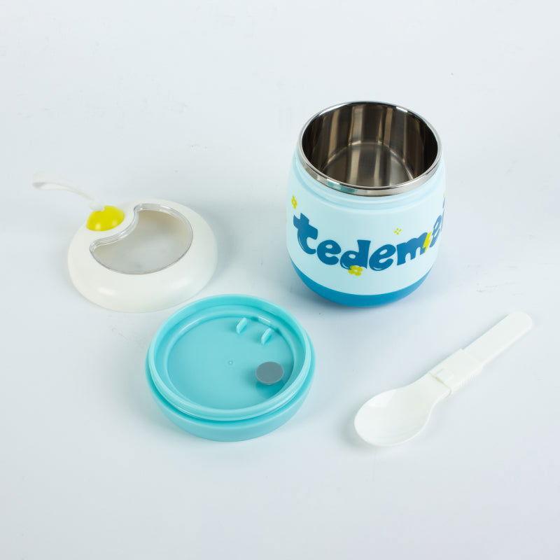 Morning Meal Vaccum Food Jar - Stainless Steel with Spoon (450ml) - Twisoo