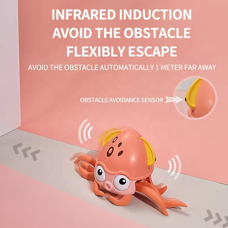 Rechargeable Dancing Octopus Toy for Babies